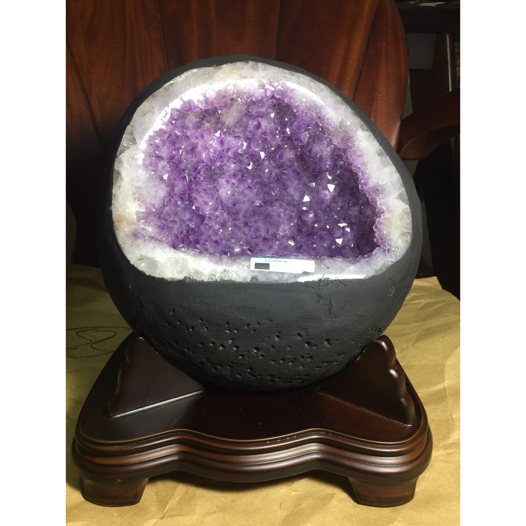 晶洞 烏拉圭 紫晶洞 鈦晶洞 土型 圓形 11公斤 門檔花 水晶花 二次結晶 洞深 稀有 避邪  招財 天然 紫水晶