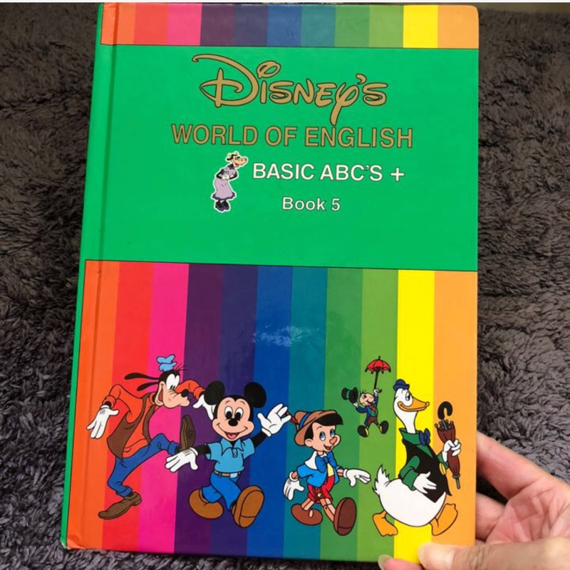 二手寰宇Disney 迪士尼-World of english, book 5, Basic ABC