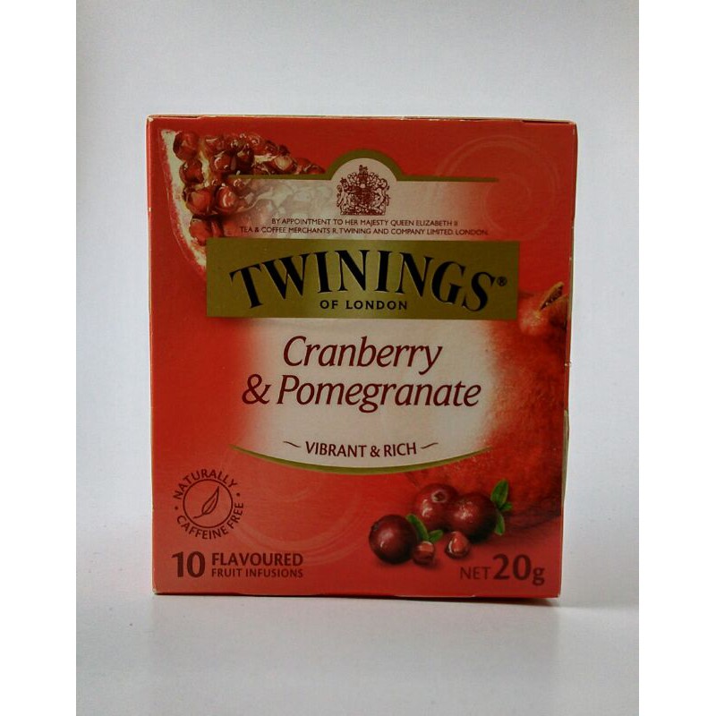 （澳洲正品現貨）Twinings唐寧茶-蔓越莓與石榴