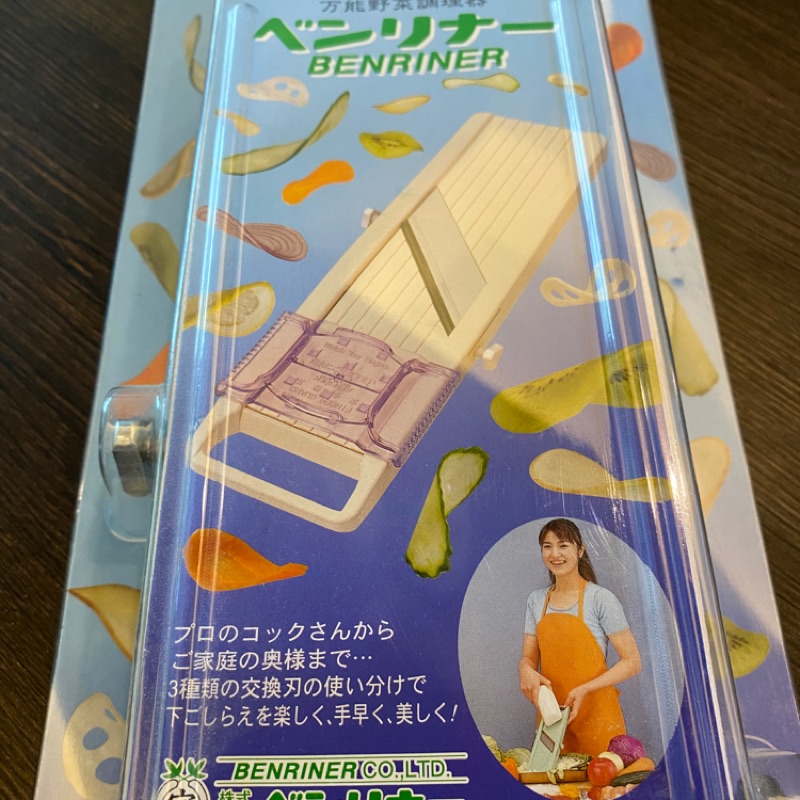 日本製 日本帶回 日本品牌 BENRINER刨絲器 切片