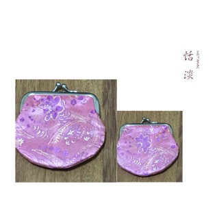 ☆☆☆宥仔家的雜物房☆☆☆復古中國風繡花粉紅色零錢包