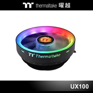曜越 UX100 ARGB 下吹式 CPU 散熱器 主機板連動 CL-P064-AL12SW-A