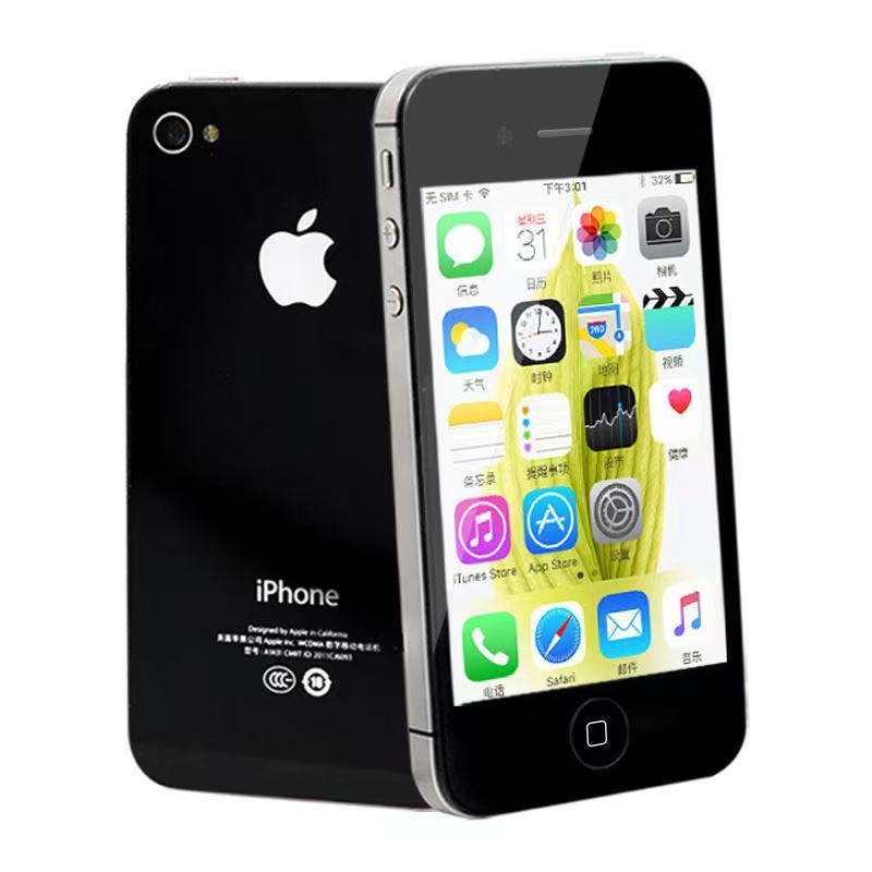 二手手機▧✲【兩年保修】二手機iPhone4s 4代 iPhone 5學生老人機迷你游戲機