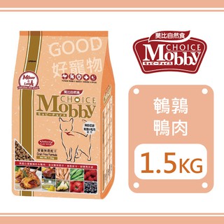 Mobby莫比-愛貓無穀鵪鶉鴨肉配方 1.5KG