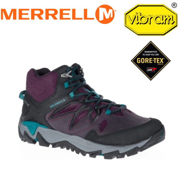 MERRELL 美國 女款 ALL OUT BLAZE 2 MID GTX《紫/黑》/ML09688/悠遊山水