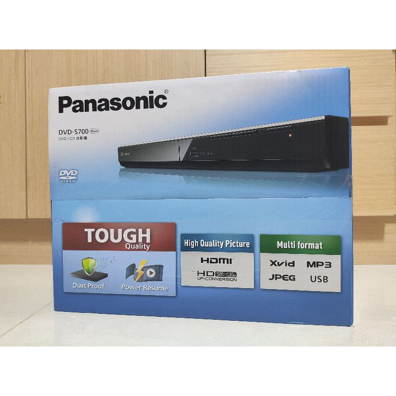 panasonic DVD-S700 播放器（全新未拆封）