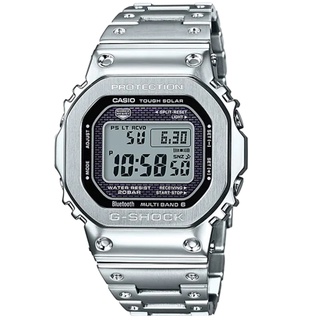 【CASIO】G-SHOCK 全不鏽鋼方塊錶 太陽能電波x藍牙連結 GMW-B5000D-1 台灣卡西歐公司貨