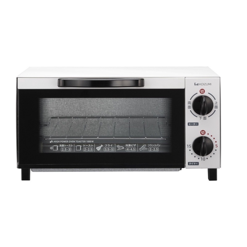 [現貨二手］小泉KOIZUMI 小烤箱 KOS-1016 日本帶回 1000W烤箱超大火力 烤麵包機 電烤箱 家用小烤箱
