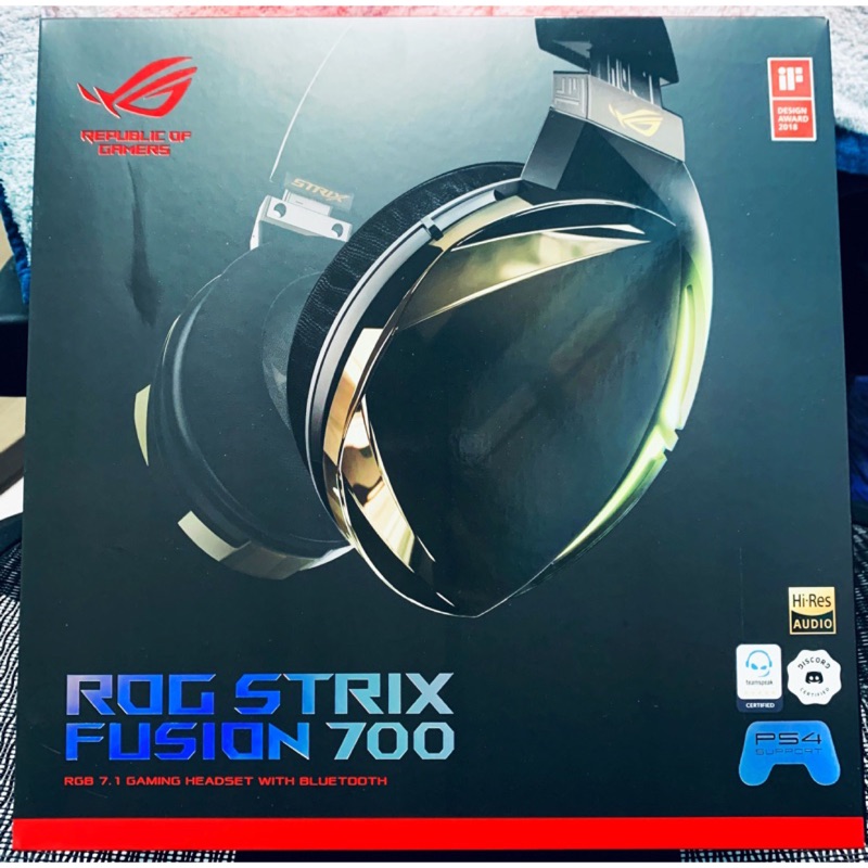 Ausu ROG STRIX FUSION 700電競耳機送HyperX CLOUD II