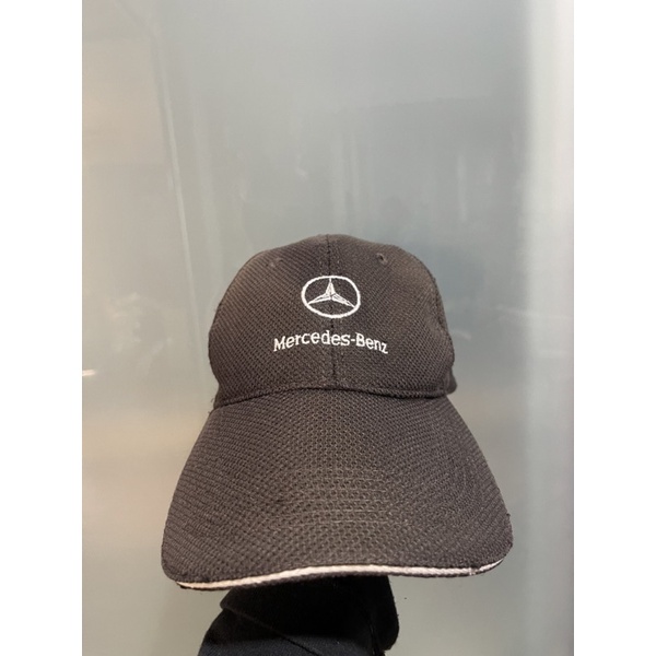 9成新 Mercedes Benz 賓士 logo 透氣 百搭 帽子 戶外帽 運動帽 休閒帽 外出帽 高爾夫球帽 棒球帽