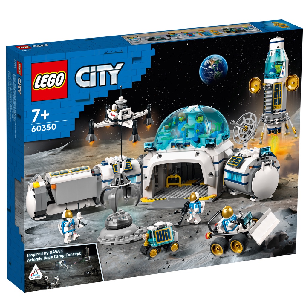 【台中翔智積木】LEGO 樂高 CITY 城市系列 60350 月球研究基地