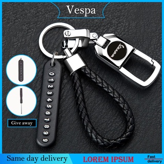 Vespa gts 300 super px sprint 150 合金鑰匙扣摩托車鑰匙扣