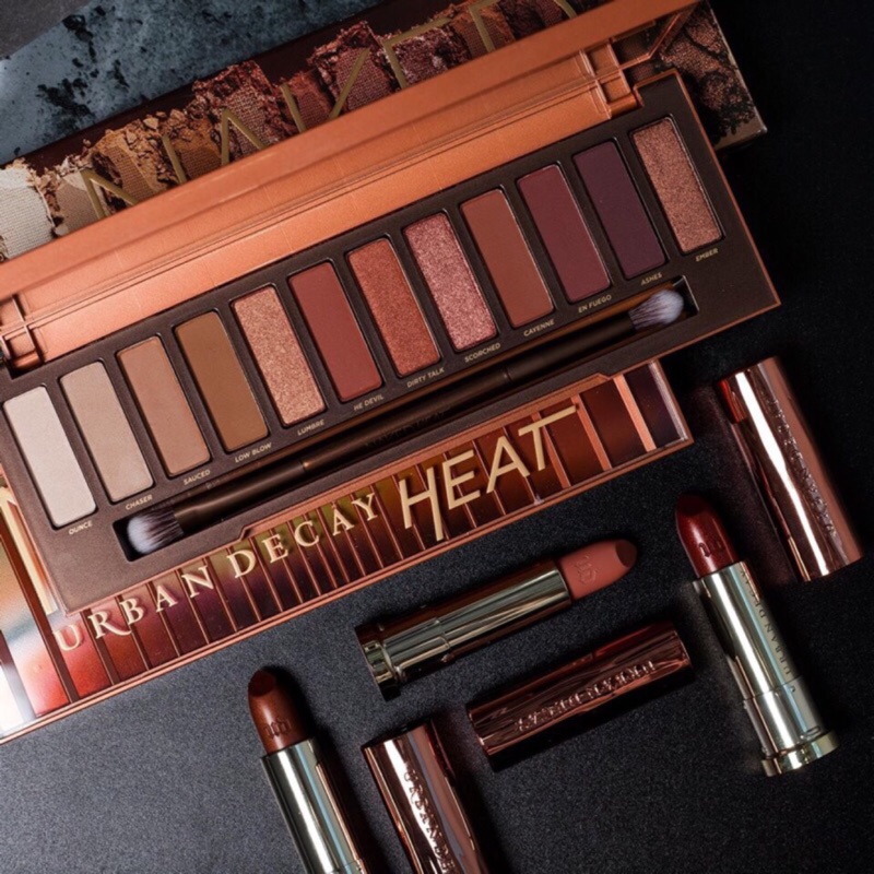 Queenie Us Jp 代購 預購 Urban Decay Naked Heat 橘棕色系眼影盤 蝦皮購物