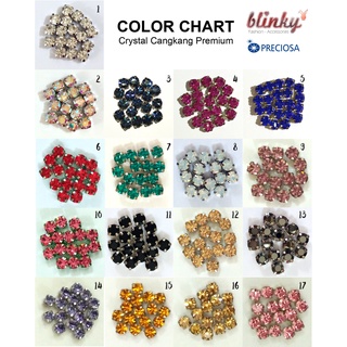 Hitam 十打 Preciosa SSC 16 黑殼水晶