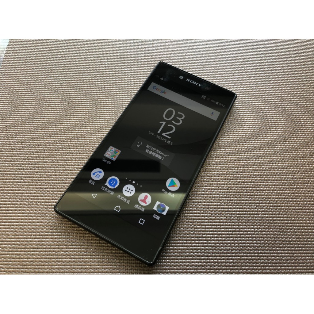 奇機通訊(楠梓店)售二手Sony Xperia Z5 Premium 黑色 功能正常 32GB ROM 儲存空間