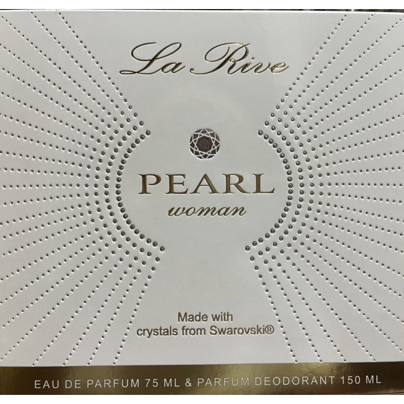 La Rive Pear施華洛（白）淡香精及香水噴霧 禮盒組