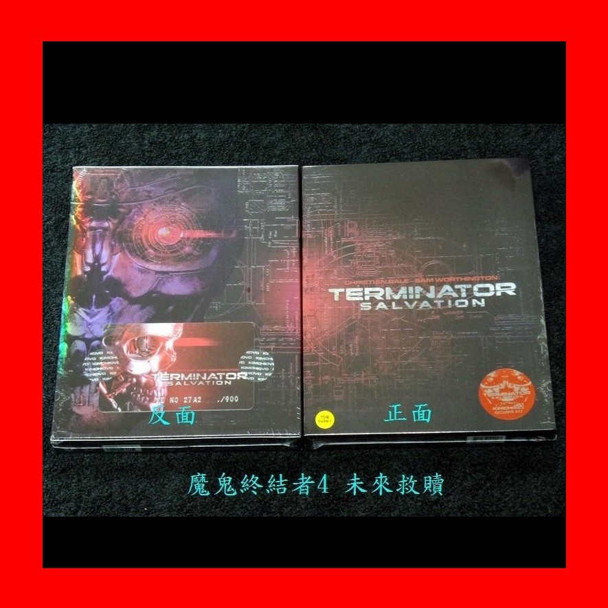 【BD藍光】魔鬼終結者4 未來救贖：外紙盒限量鐵盒版(A2款)Terminator(台灣繁中字幕)