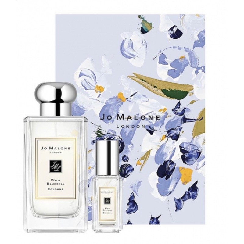 Jo Malone 限量全新英國梨與小蒼蘭/鼠尾草與海鹽/藍風鈴香水盒100ml 7ml