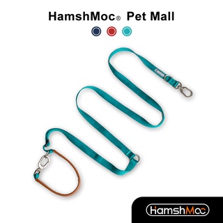 【現貨速發】HamshMoc 多功能狗狗牽引繩 一拖二雙頭可調整寵物牽繩 解放雙手狗鏈 遛狗繩高級犬用寵物用品小中大型犬