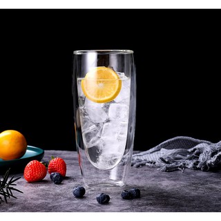 【七七市集】雙層隔熱玻璃杯 隔熱玻璃杯 咖啡杯 隔熱