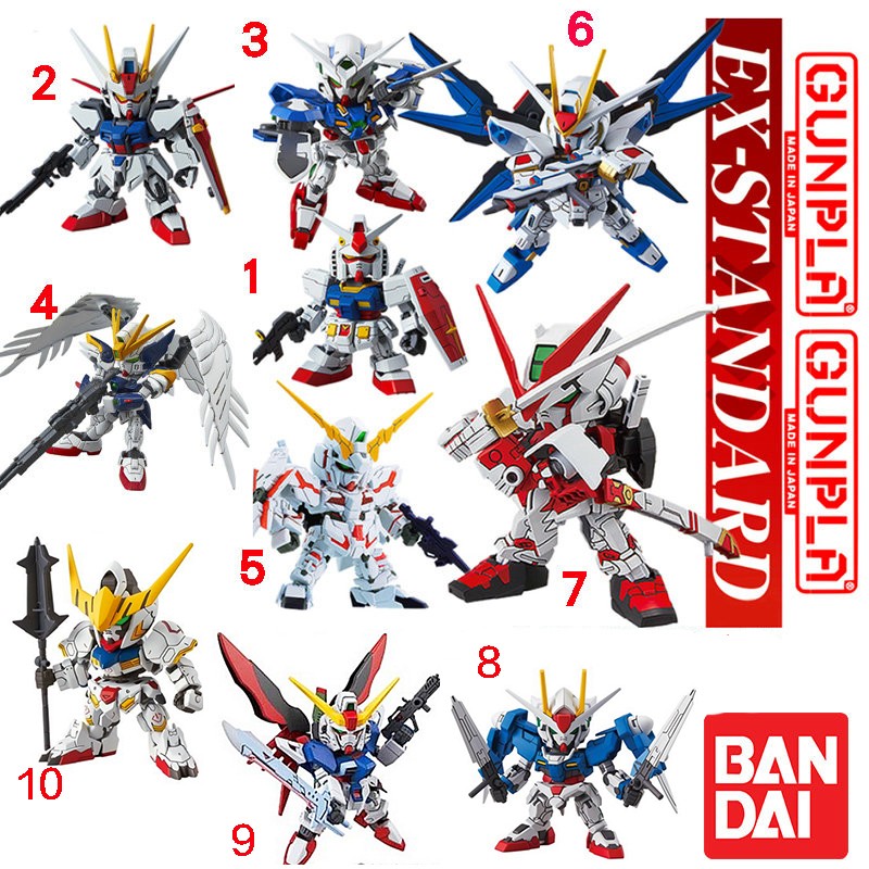 BANDAI SD鋼彈 初鋼 翔翼鋼彈 天使鋼彈 攻擊自由鋼彈 能天使 獨角獸鋼彈 紅異端鋼彈 00 命運鋼彈 獵魔鋼彈