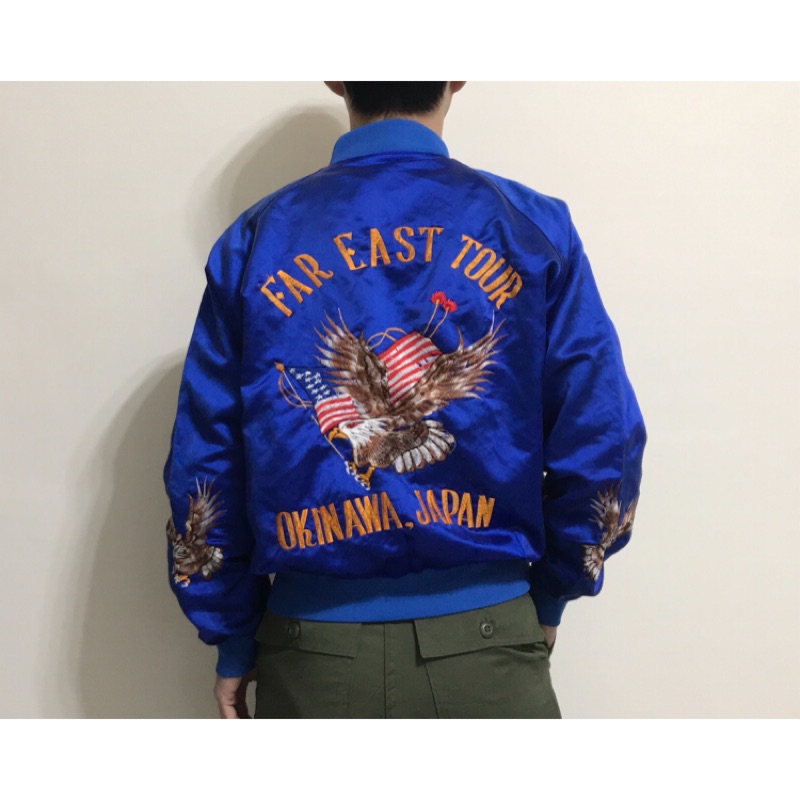 （罕見）古著橫須賀刺繡紀念外套souvenir jacket