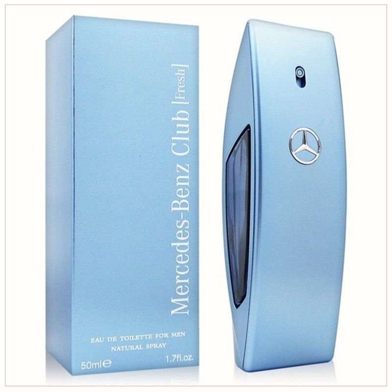 Mercedes Benz Club Fresh 賓士自由藍調男性淡香水 1ml 分享噴瓶