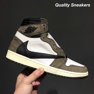Quality Sneakers - Jordan 1 x Travis Scott 倒勾 咖啡