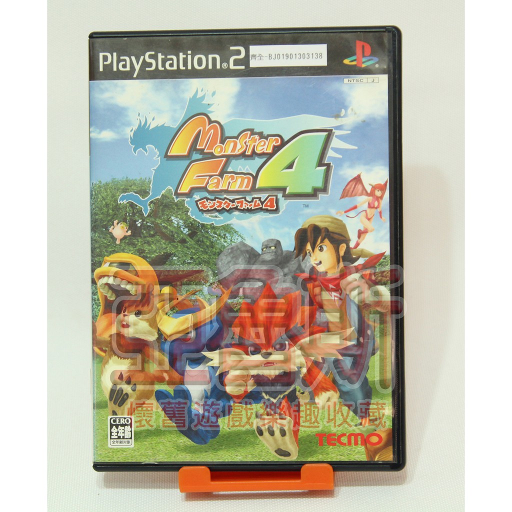 【亞魯斯】PS2 日版 怪獸農場 4 MONSTER FARM 4 / 中古商品(看圖看說明)