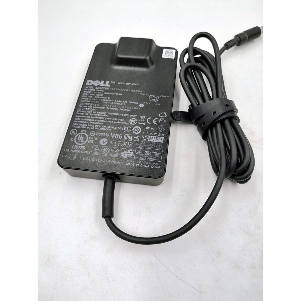 原裝戴爾dell 14v 3 21a 電源適配器da45nm102 00充電器d169t 45w 蝦皮購物