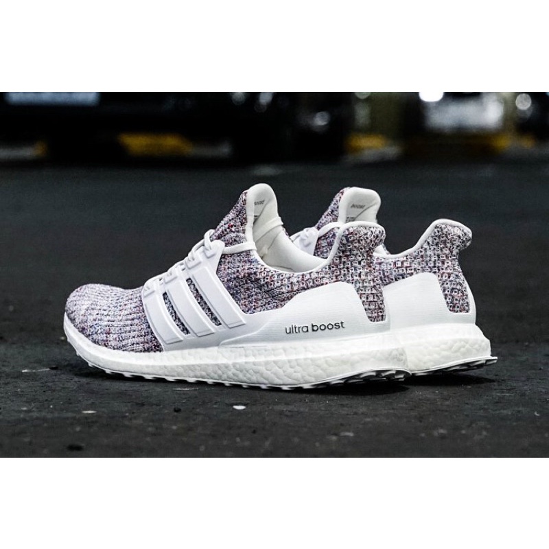 Adidas Ultra boost白彩虹編織