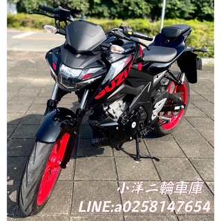 SUZUKI GSX-S150 二手車況 歡迎試乘 滿18有工作就可辦 多臺熱門車款歡迎現場參觀試乘