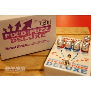 【硬地搖滾】美國手工效果器 BLACKOUT FIX'D FUZZ DELUXE 毛噪破音效果器【硬地搖滾】