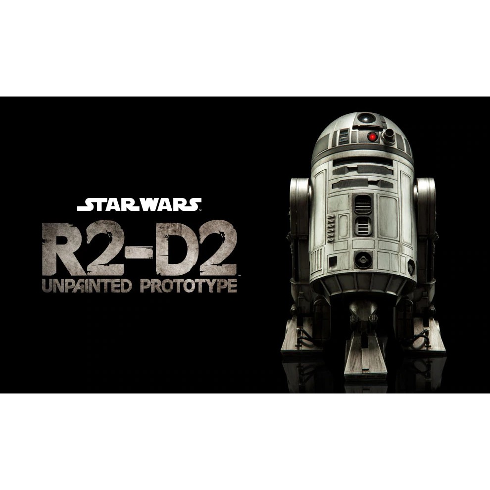 【歐雅英雄主題館】SIDESHOW 星際大戰 STARWARS R2-D2 未上漆的原型