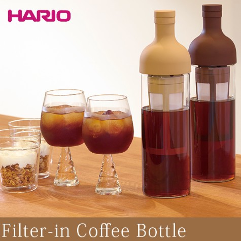 [日本帶回x大量現貨] 日本 HARIO FIC-70-CBR FIC-70-MC 酒瓶式 冰釀 冷泡茶壺 650ml