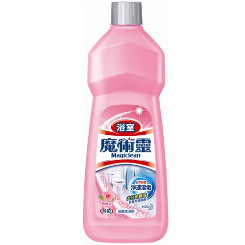 花王 魔術靈 浴室清潔劑(經濟瓶)-玫瑰香 500ml【康鄰超市】