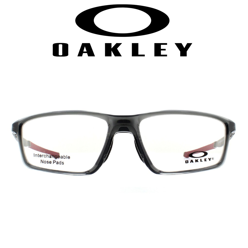 OAKLEY 眼鏡 OX8138 0355 (透灰/鐵灰) 鏡框 公司貨【原作眼鏡】