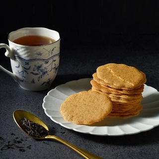 【瑪莎拉手工餅乾】伯爵紅茶法國奶油薄片|熱銷超過20年|手工餅乾、薄餅、貓舌餅