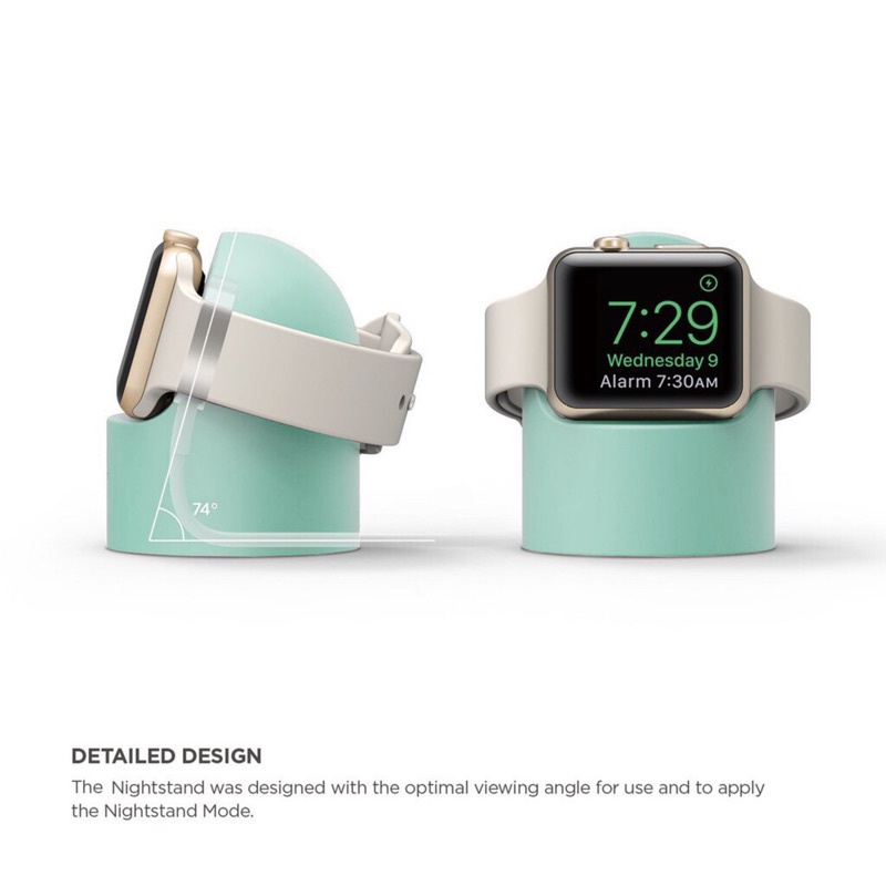 適用於Apple Watch 7 6 5 4 7代 SE 44mm 45mm 41mm 蘋果手錶支架 創意支架 充電支架