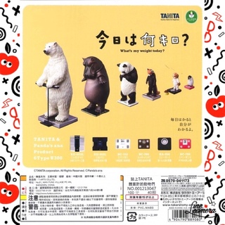 （AK商行）現貨，整套六款499元！熊貓之穴 panda’s Ana 站在TANITA體重計上的動物們 扭蛋 轉蛋！愛