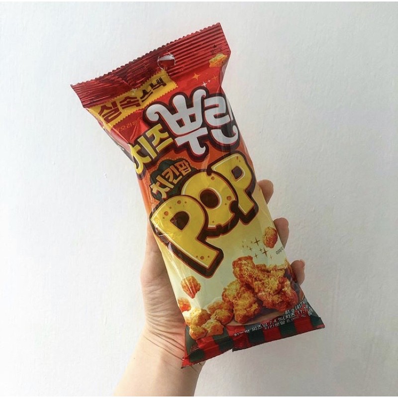 《現貨》韓國代購🇰🇷⭐️ORION好麗友 pop炸雞爆米花餅乾 炸雞口味 起司口味 ⭐️