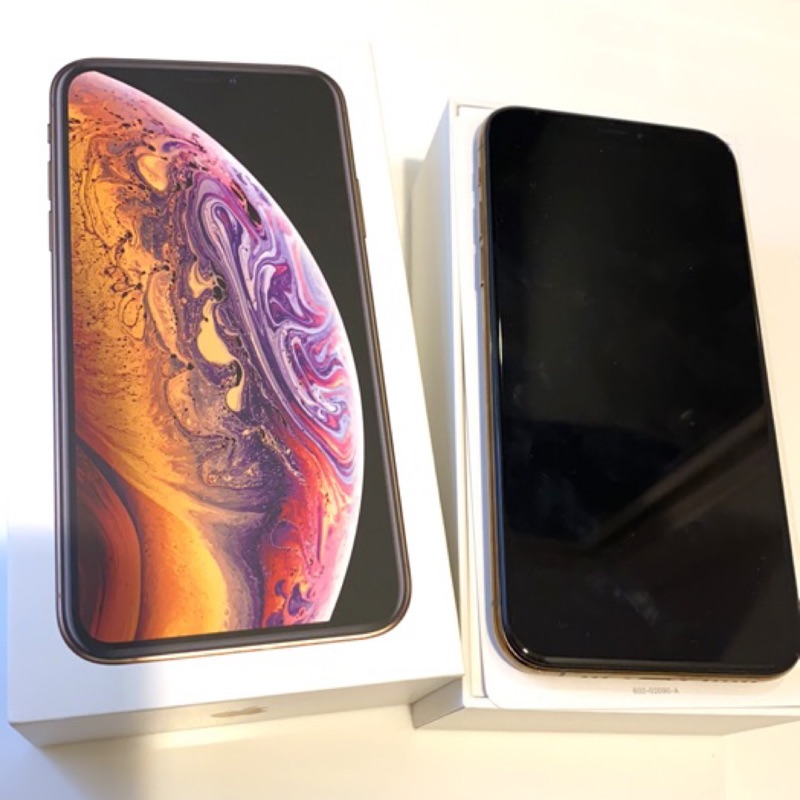 iPhone XS 256g 金色 二手 配件全新