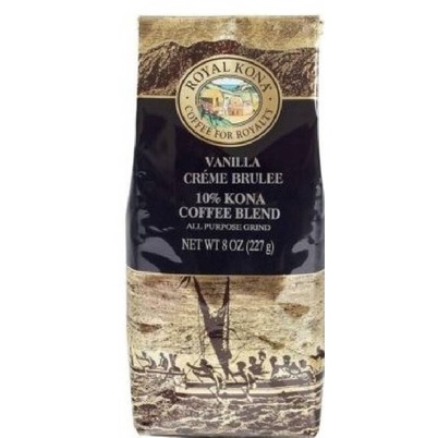 10% ROYAL KONA COFFEE VANILLA CREME BRULEE 皇家夏威夷咖啡 ETA 4/13
