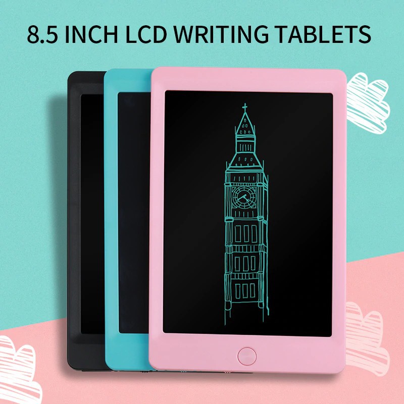 8.5 Inch LCD Writing Tablet Lock Function Handwriting Drawin