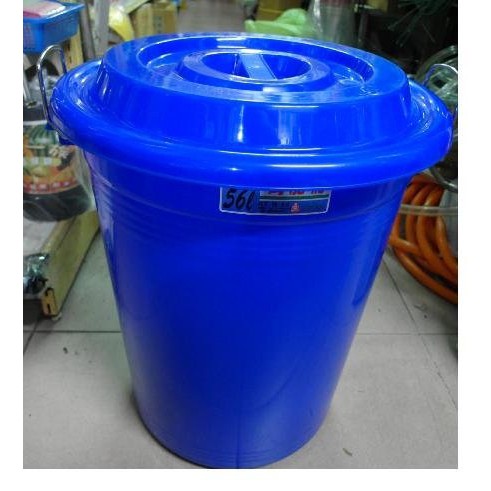 強力萬年桶 萬能桶56L 水桶 儲水桶 廚餘桶 垃圾桶 56L (含稅)~ecgo五金百貨