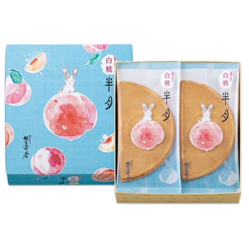 完全預購 日本人氣伴手禮鎌倉白桃半月鎌倉半月 日式法蘭酥 砂糖奶油樹 水信玄餅夾心餅乾 蝦皮購物