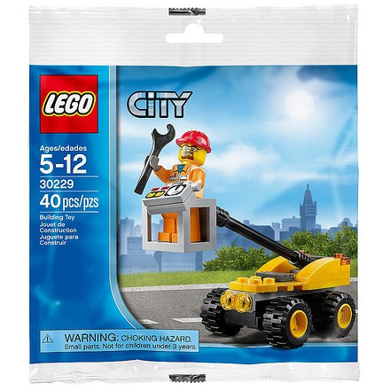 全新樂高 LEGO  Poly bag 30229 工程車   現貨