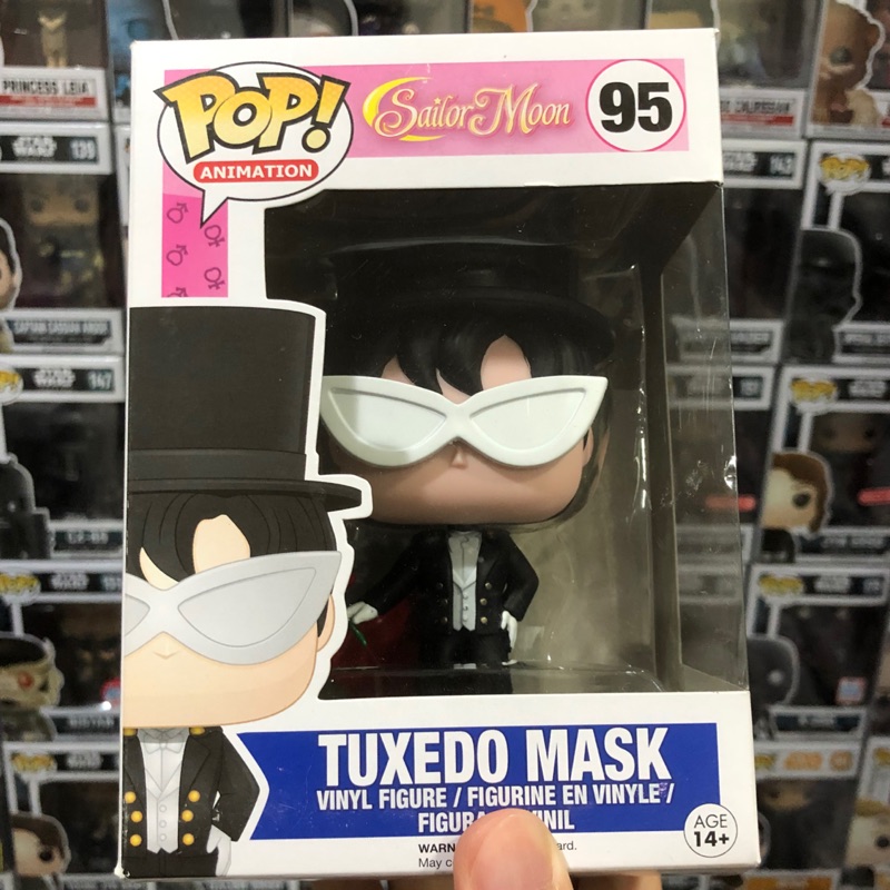 [李大] 正版現貨 Funko POP 美少女戰士 燕尾服蒙面俠 Tuxedo Mask #95