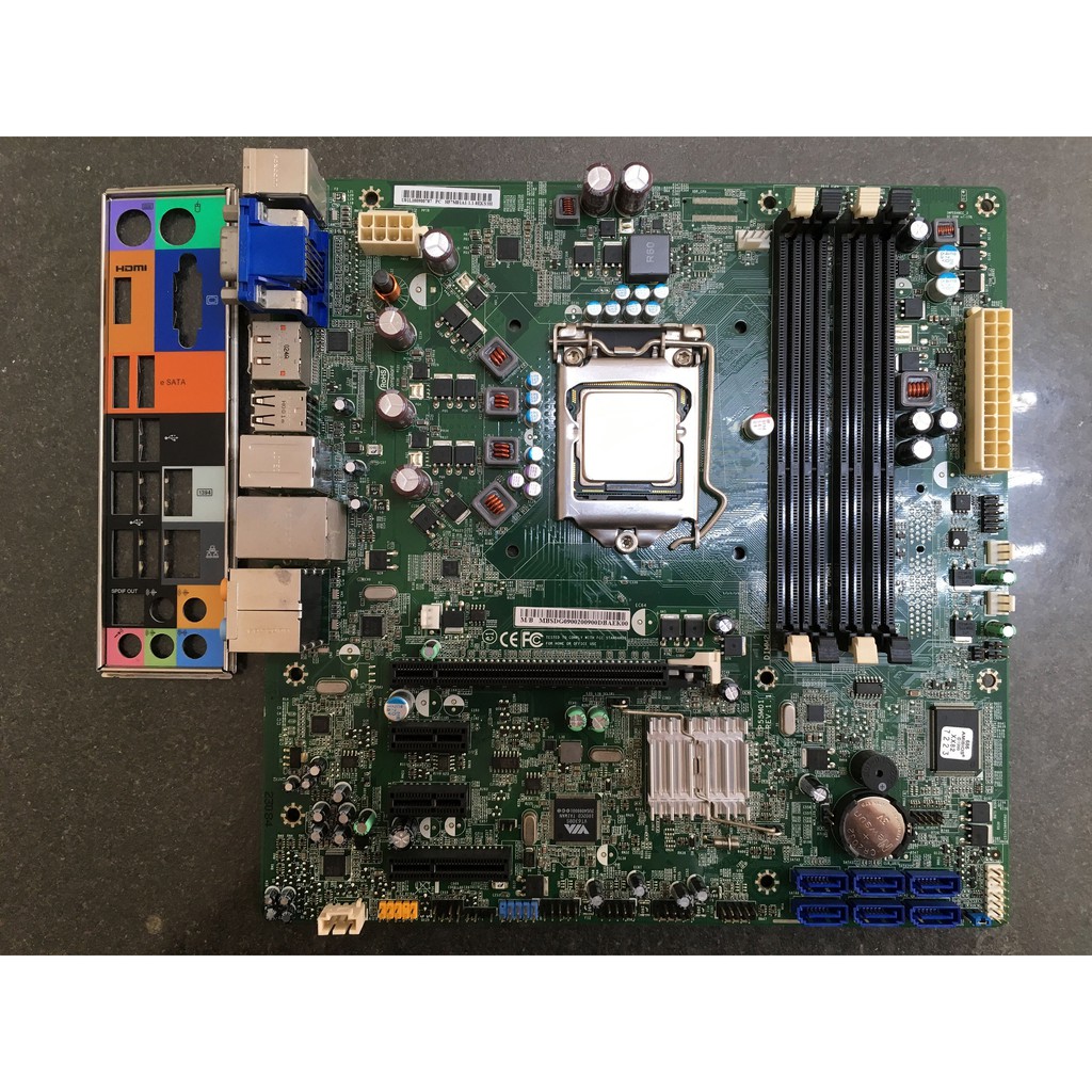 Intel Core i5-750 CPU + ACER H57M01A1-1.1-8EKS3H 1156腳位 主機板