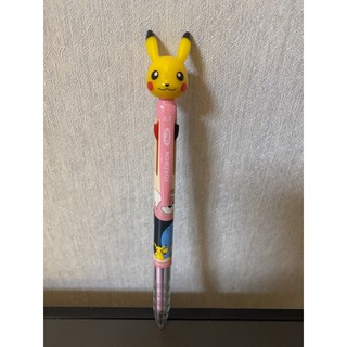 全新 韓國商品 寶可夢 皮卡丘 三色筆 粉色
